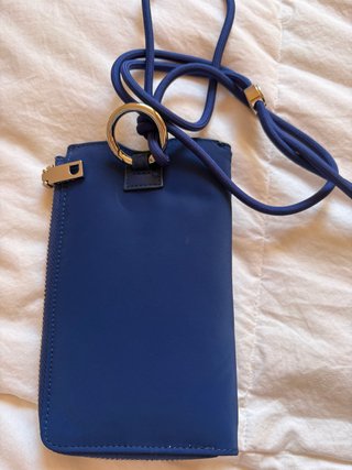 Funda Móvil y Billetera Desigual Azul