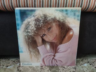Barbra Streisand Emotion LP Promo España 1984