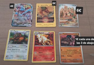 Cartas Pokémon