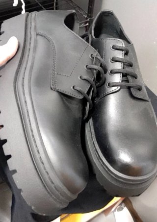 Zapatos Zara Negros con Plataforma