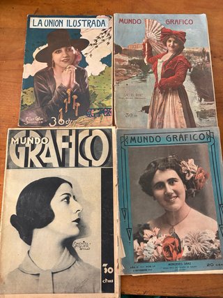 Revistas Mundo grafico y la union ilustrada