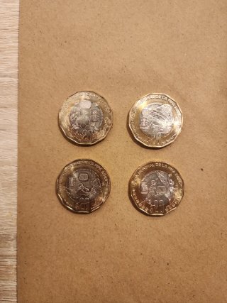 4 Monedas Conmemorativas Mundial FIFA 2026
