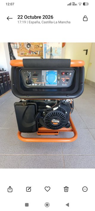 Generador Eléctrico 6500w