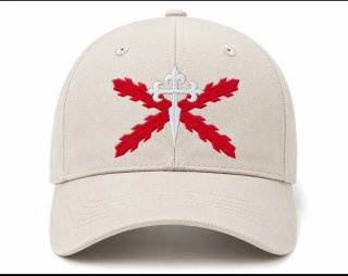 Gorra con Cruz de San Andrés y Santiago