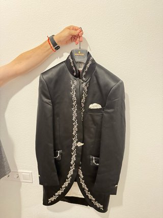 Camisa Gala Ottavio Nuccio Gala Negra Talla 50
