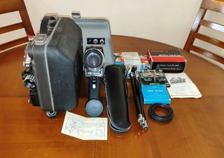 Lote Cine Super 8: Cámara Chinon y Proyector