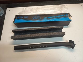 Tija de Carbono Elita One 31.6mm nueva a estrenar