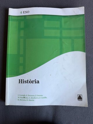 Història, 4 ESO