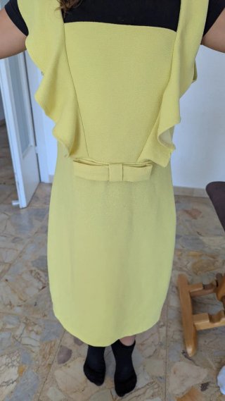Vestido Amarillo de Vestir