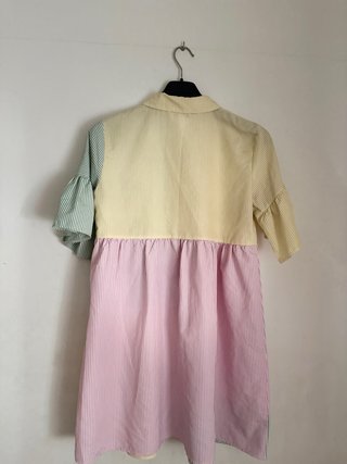 Vestido de verano suelto multicolor