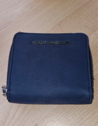 Cartera Adolfo Dominguez Azul