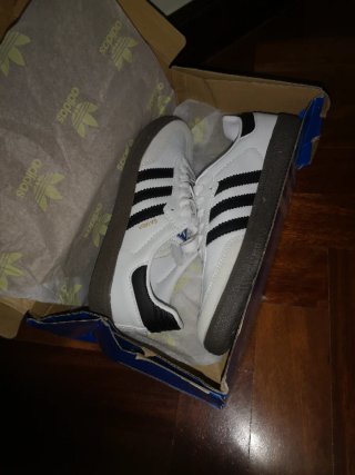 Zapatillas Adidas Samba Blancas y Negras