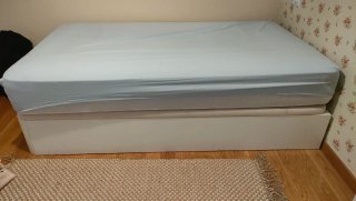 Canapé abatible Pikolin blanco
