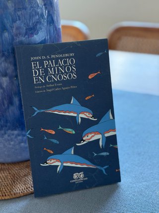 Libro - El palacio de Minos en Cnosos