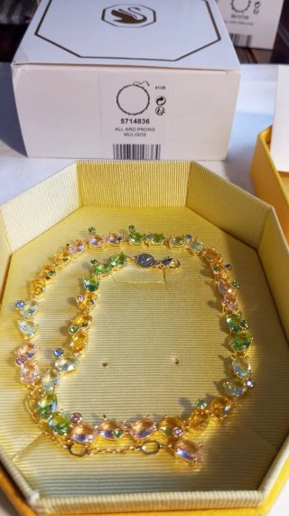 Collar Swarovski Gema Multicolor