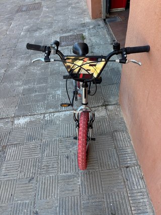 Bicicleta Infantil con Placa Frontal