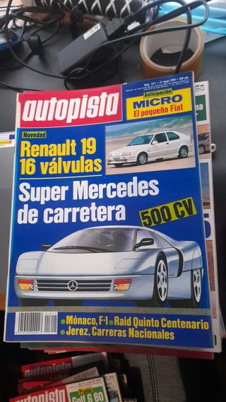 Revista Autopista año 1990