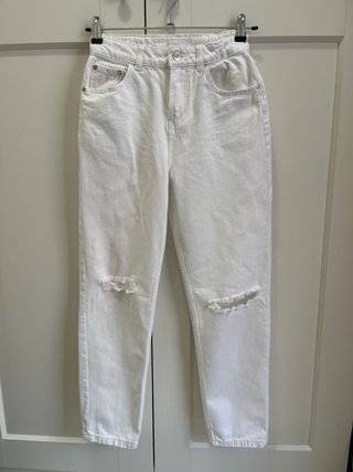 Vaqueros Blancos Mango Talla 152