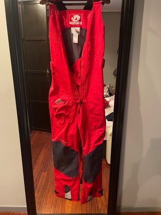 Peto sin chaqueta de vela Tribord rojo mujer