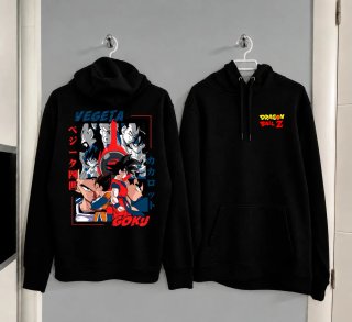 Sudadera Dragon Ball Z Negra tallas disponibles