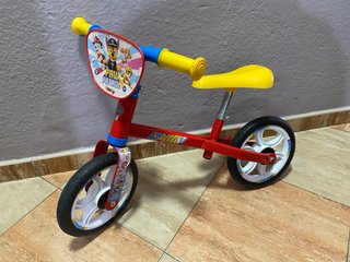 Bicicleta de equilibrio Patrulla Canina