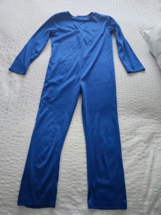 Mono azul para disfraz de Mario Bros