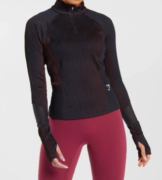 Sudadera Deportiva Gymshark 1/4 Zip