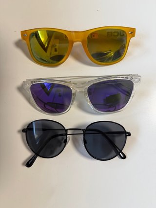 Lote de 3 Gafas de Sol de diferentes marcas