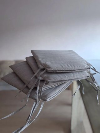 4 COJINES PARA SILLA IKEA