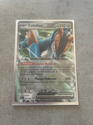 Carta Pokémon Cobalion EX