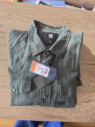 Camisa G-Star Raw Verde Talla XL