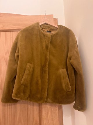 Abrigo de pelo Zara