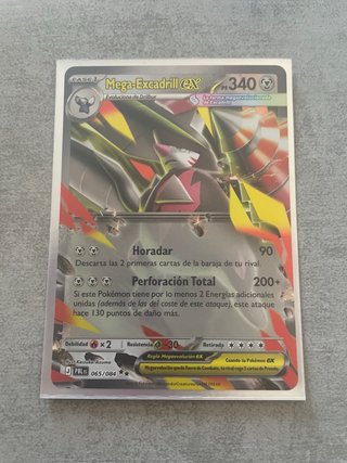 Carta Pokémon Mega-Excadrill EX