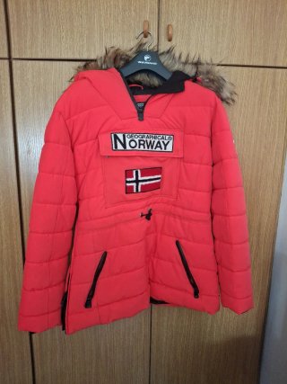 Abrigo de Nieve Geographical Norway Rojo