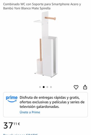 Combinado WC con Soporte Smartphone Yoni