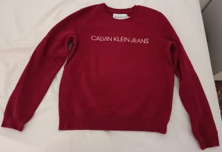 Sudadera Calvin Klein Roja