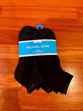 Pack 6 Pares Calcetines Michael Kors Negros