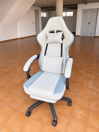 Silla Gaming DOWINX Blanca y Azul