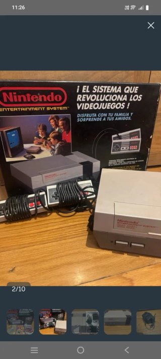 Lote Nintendo NES y dos juegos