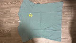 Camiseta Santiago Turquesa y Amarilla