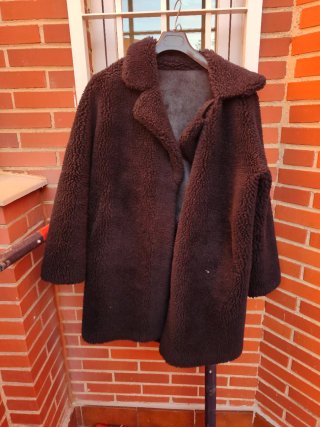 Abrigo Reversible Marrón