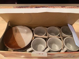 Juego de café de cerámica