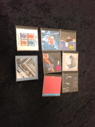 Lote de 8 CDs de Música Pop-Rock