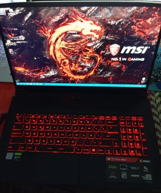 Portátil Gaming MSI GF75 9SC