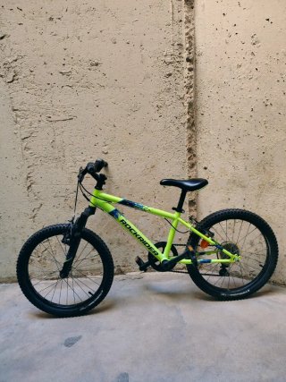 Bicicleta Infantil Rockrider Verde