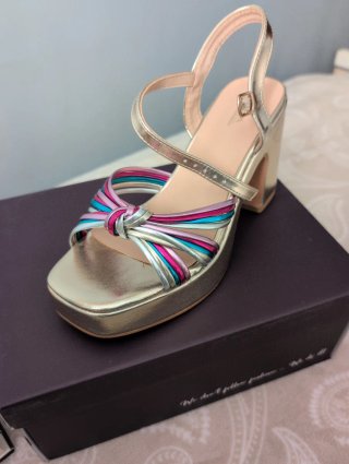 Sandalias de tacón con plataforma Mia Shoes