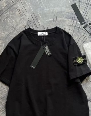 Camiseta Stone Island Negra Talla L