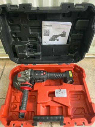 Amoladora Radial Parkside Performance 20V