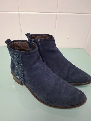 Botines de piel Alma en Pena