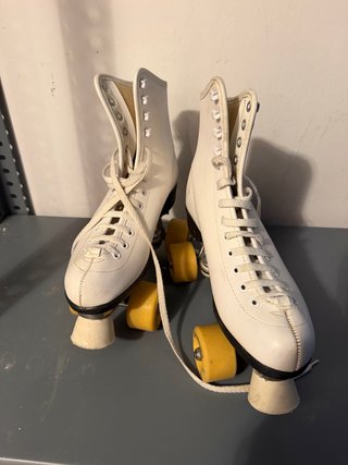 Patines Vintage Boomerang Blancos